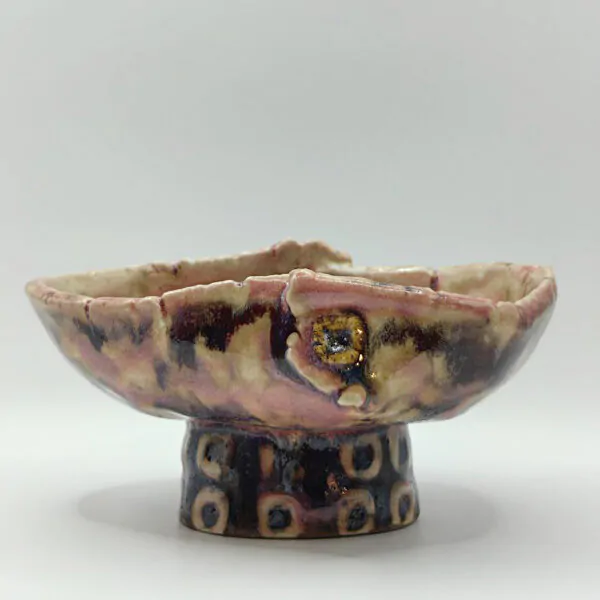 Керамическая пиала, конфетница, чашка ручной работы CODEKO 0109